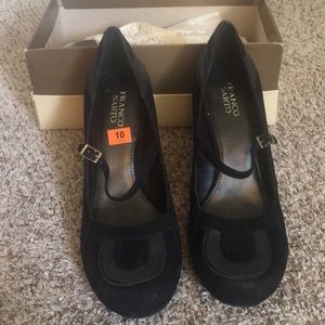 New Black Franco Sarto heels